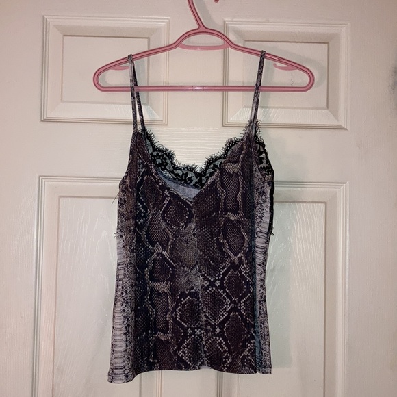NWT Zara Trafaluc Snake Skin Tank - Picture 2 of 4